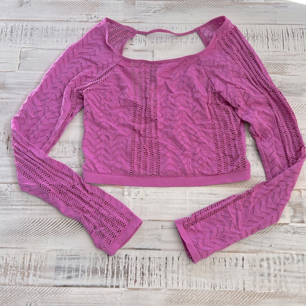 Free People Movement | Perforation Nation NWOT| Floral Crocus - Picture 7 of 11